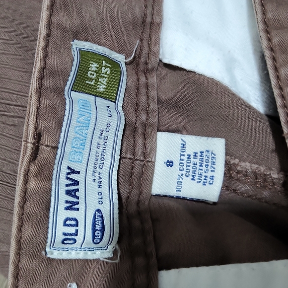 OLD NAVY low waist shorts size 8 - Picture 6 of 9